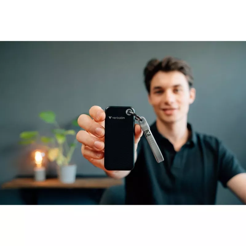 Verbatim Pocket SSD USB 3.2  2TB Black/Grey                 32194