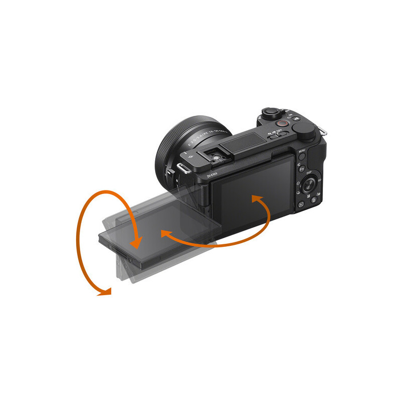 Sony ZV-E10 II z obiektywem E PZ 16-50mm f/3.5-5.6 OSS II + cashback 250 zł