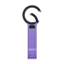 Ulanzi MA30 Mini statyw MagSafe do telefonu iPhone [fioletowy]