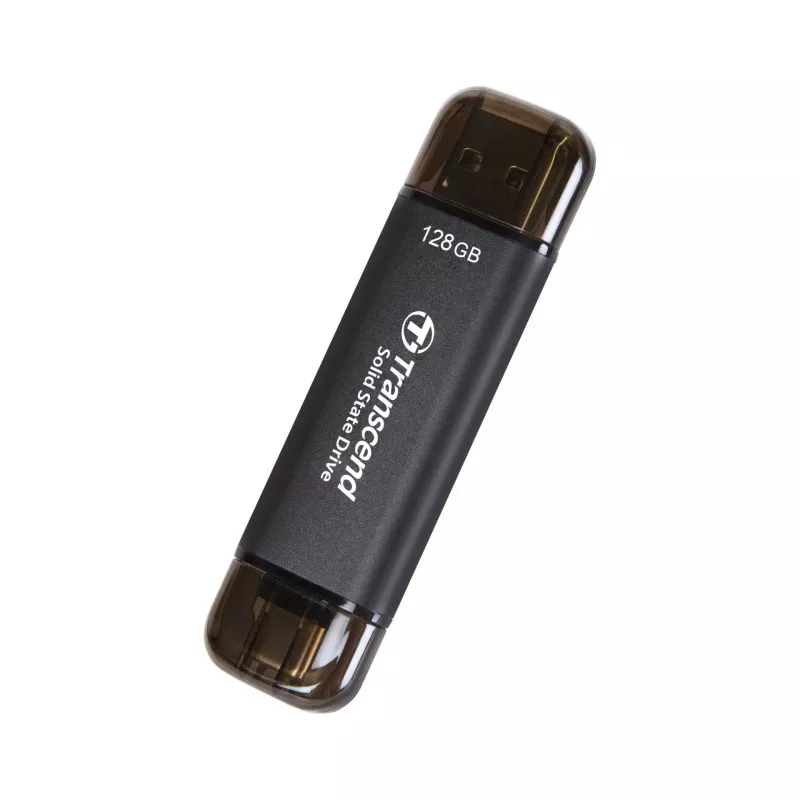 Transcend SSD ESD310C      128GB USB-C USB 3.2 Gen 2x1 black