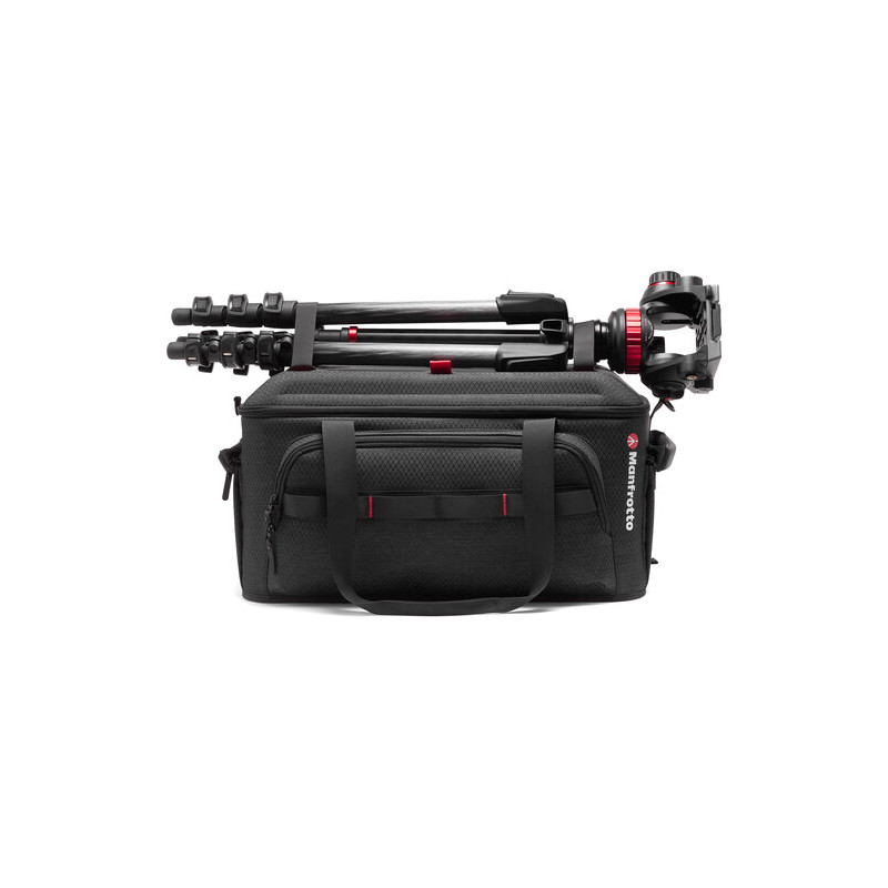 Manfrotto Statyw 055 Video Carbon Black z głowicą 502AH