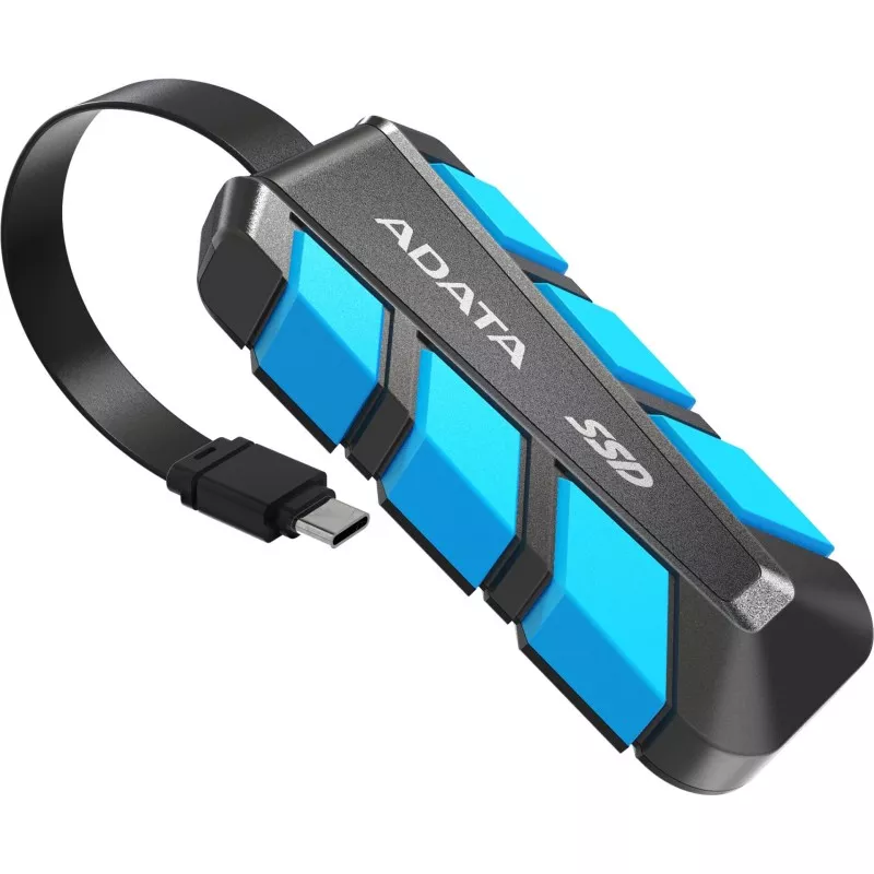 ADATA Externe SSD SC740      2TB Plug&Go blue 1050/1000  MIL.STD