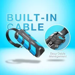 ADATA Externe SSD SC740      2TB Plug&Go blue 1050/1000  MIL.STD