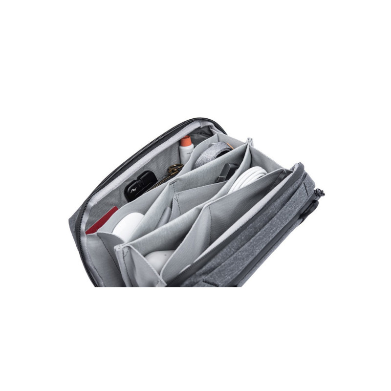 Wkład Travel Line Peak Design Tech Pouch Charcoal v2 - Grafitowy