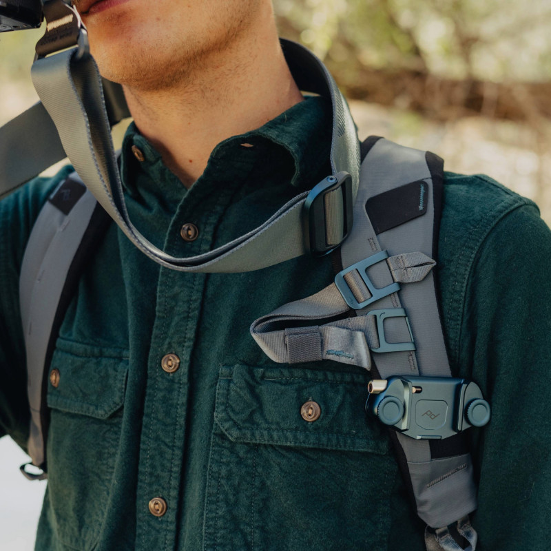 Uchwyt Peak Design Capture V3 z płytką standard Ocean - niebieski