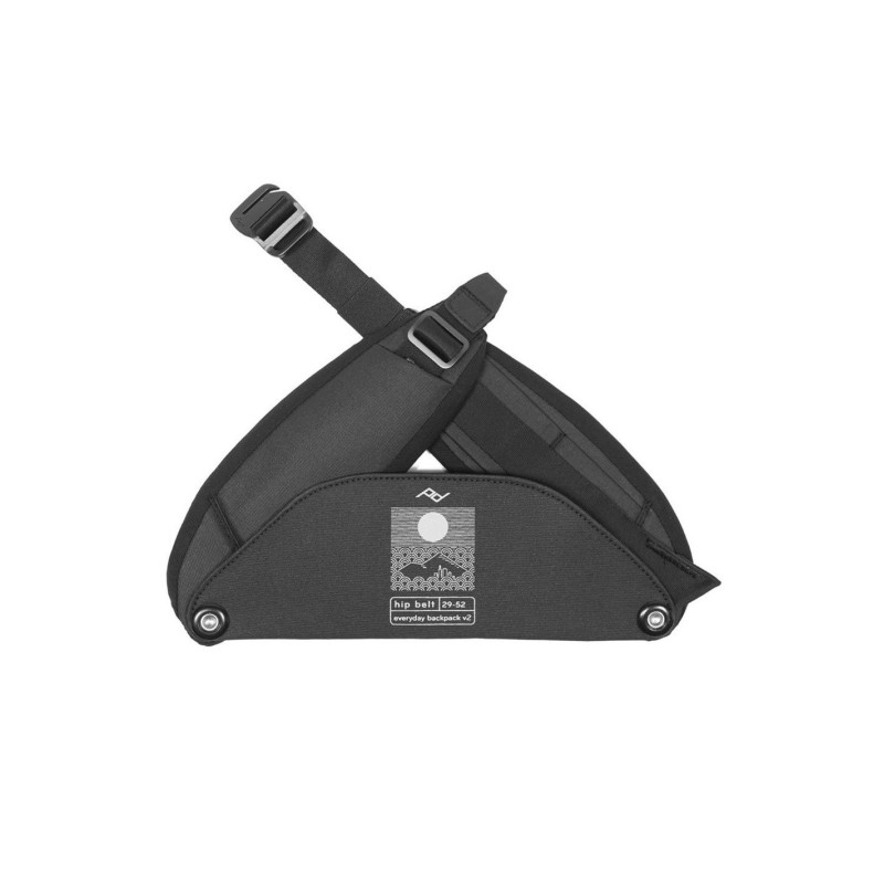 Pas biodrowy PEAK DESIGN  Everyday Hip Belt Black 29-52 v2 - Czarny