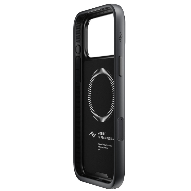 Peak Design Mobile Everyday Clarino Case iPhone 17 Pro Max Black - czarny