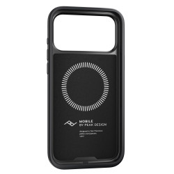 Peak Design Mobile Everyday Clarino Case iPhone 17 Pro Max Black - czarny