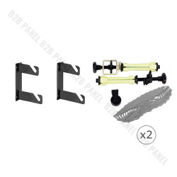 GlareOne System zawieszenia tła - łańcuszkowy, komplet na 2 tła