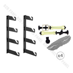 GlareOne System zawieszenia tła - łańcuszkowy, komplet na 4 tła