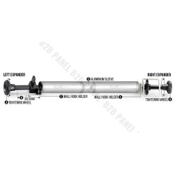 GlareOne System zawieszenia tła - łańcuszkowy, komplet na 4 tła