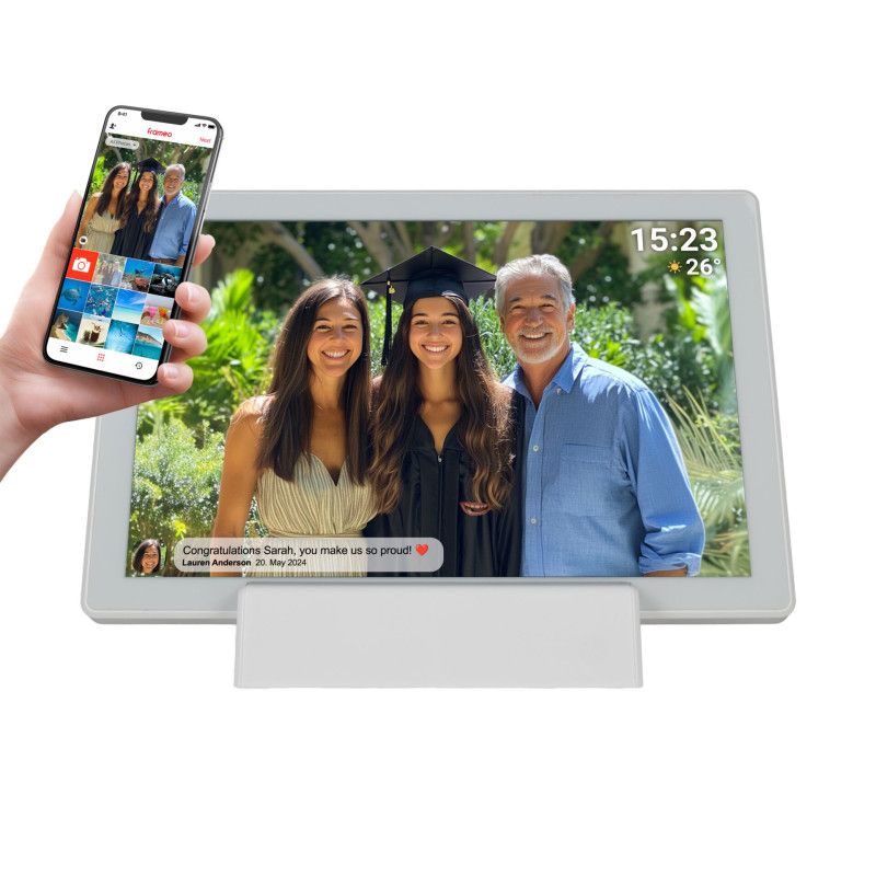 Denver Frameo PFF-1070 bialy 25,4cm (10,1 ) 16GB mobil