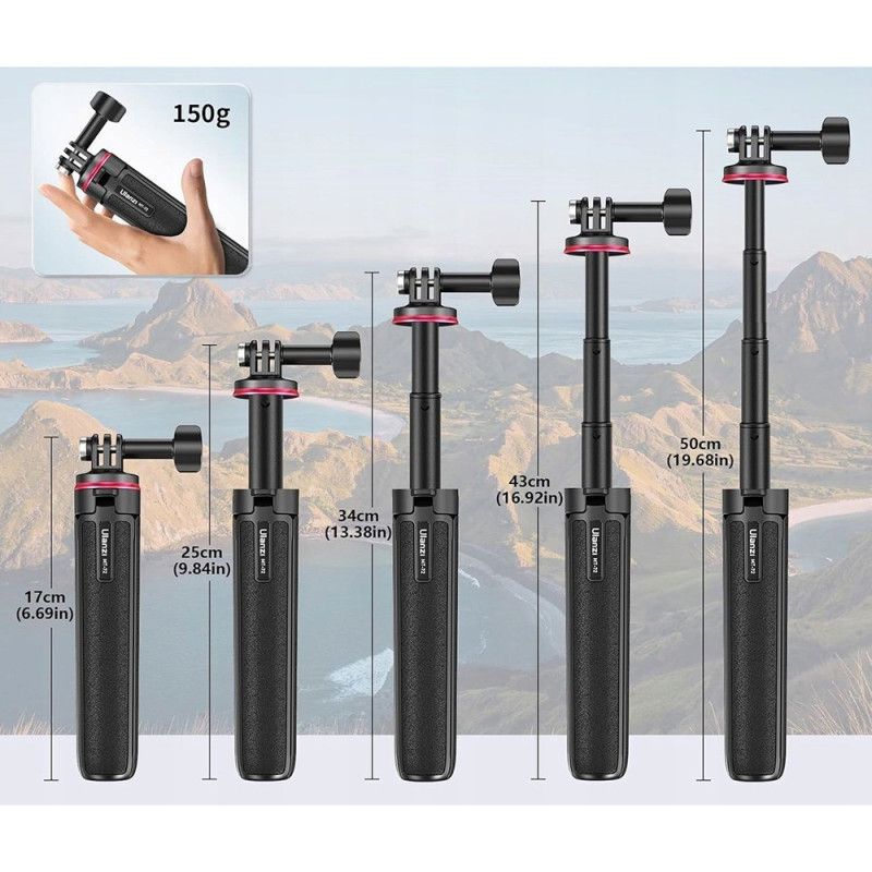 Ulanzi MT-72 Mini statyw z wysięgnikiem do kamer GoPro