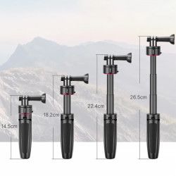 Mini statyw stołowy Ulanzi Go Quick II z wysięgnikiem i adapterem do kamer GoPro