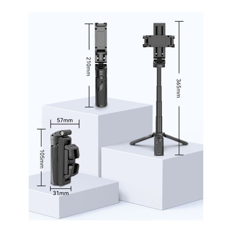 Ulanzi JJ02 Mini statyw do telefonu z pilotem Bluetooth