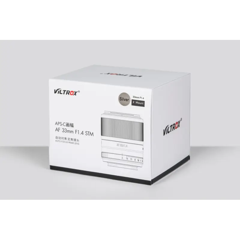 Viltrox AF 33mm F1.4 STM Fuji X silver