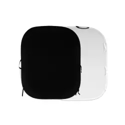 Tło Plain 1.8x2.1m Czarne/Białe