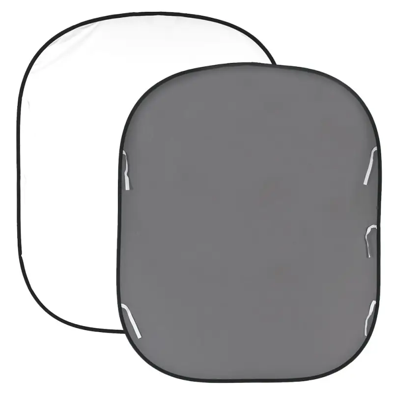 Tło Plain 1.8x2.15m Szare/Białe