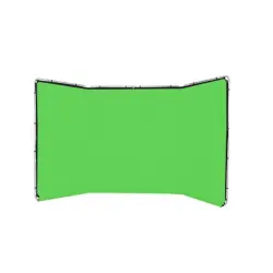 Tło Panoramic 4m z ramą Chromakey Green