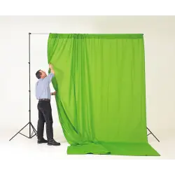 Tło Chromakey 3x7m Green
