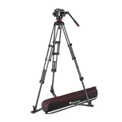 Manfrotto Zestaw Twin Carbon + głowica 504X - dolna rozp