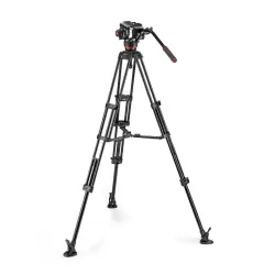 Manfrotto Zestaw Twin Alu + głowica 504X - środ rozp
