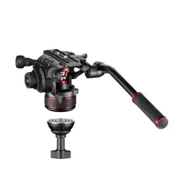 Manfrotto Zestaw Twin Carbon z głowicą 608- dolna rozp