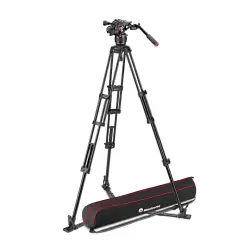 Manfrotto Zestaw Twin Carbon z głowicą 608- dolna rozp