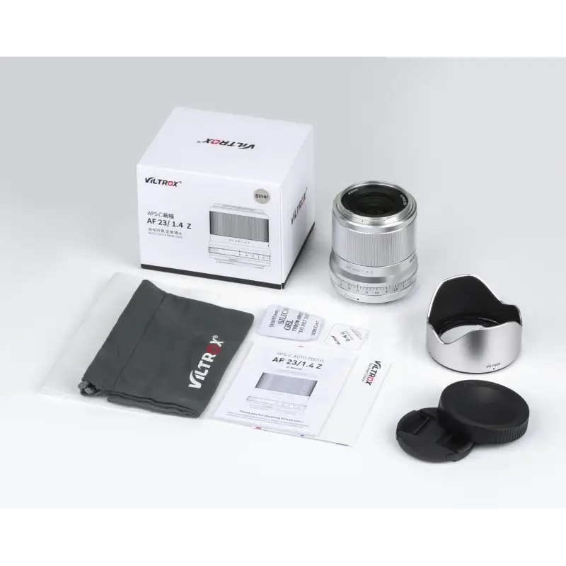 Viltrox AF 23mm F1.4 Nikon Z silver