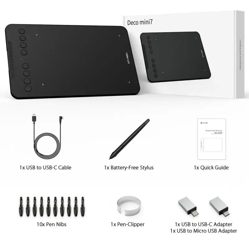 XP-Pen Deco mini7 Tablet graficzny