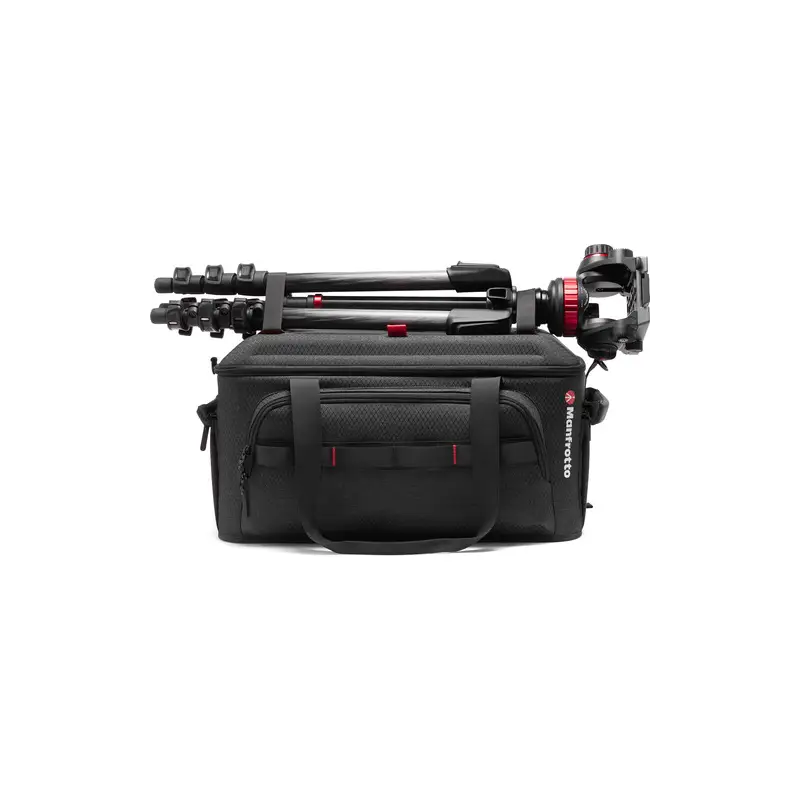 Manfrotto Statyw 055 Video Carbon Black z głowicą 502AH