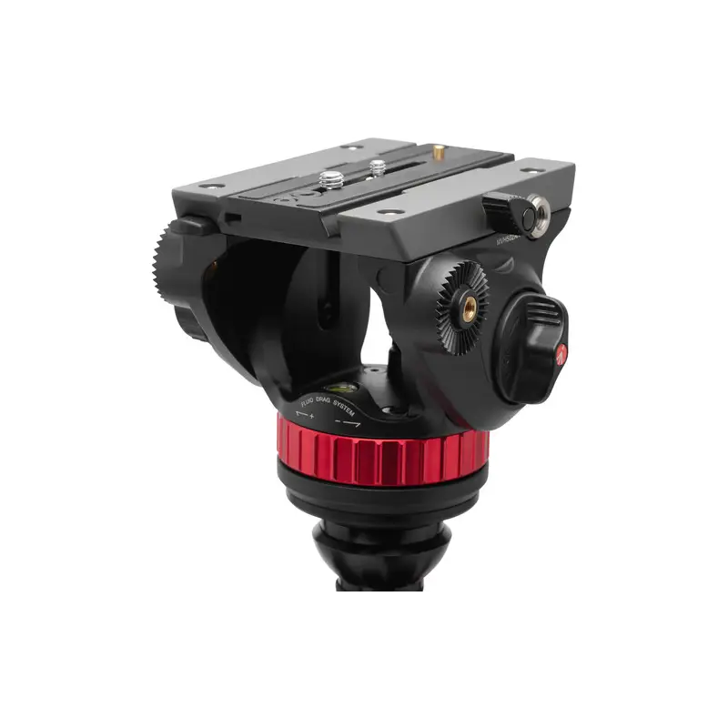 Manfrotto Statyw 055 Video Carbon Black z głowicą 502AH