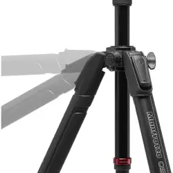 Manfrotto Statyw 055 Video Alu Black z głowicą 502AH