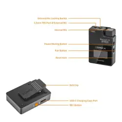 Comica BoomX-D Pro D2 Black