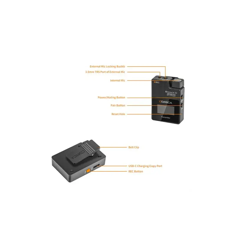 Comica BoomX-D Pro D2 Black