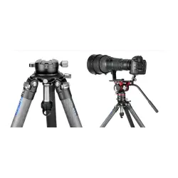 Leofoto uchwyt z zaciskiem 75mm YB-75LK