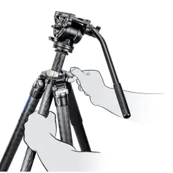 Leofoto statyw Manba LV-324C+BV-10