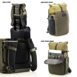 Tenba Fulton v2 14L Tan/Olive