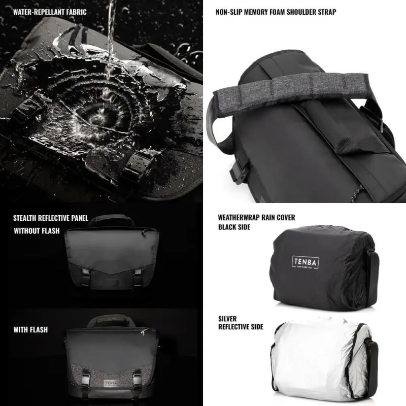 Tenba DNA 9 Slim Messenger Black