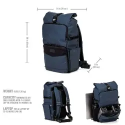 Tenba DNA 16 DSLR Blue backpack