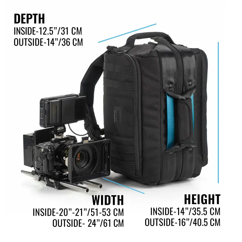 Tenba Cineluxe v2 Backpack 16 - Black