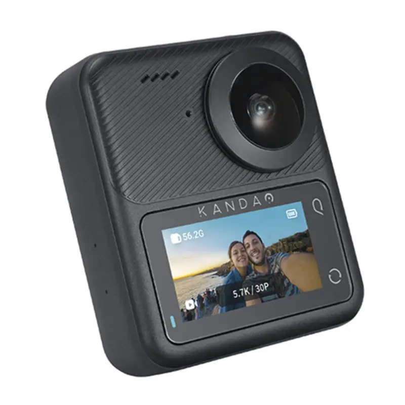 Kandao QooCam 3 360° Action Camera - Motorcycle Combo