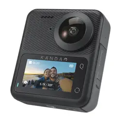 Kandao QooCam 3 360° Action Camera - Motorcycle Combo
