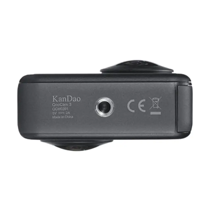 Kandao QooCam 3 360° Action Camera - Motorcycle Combo