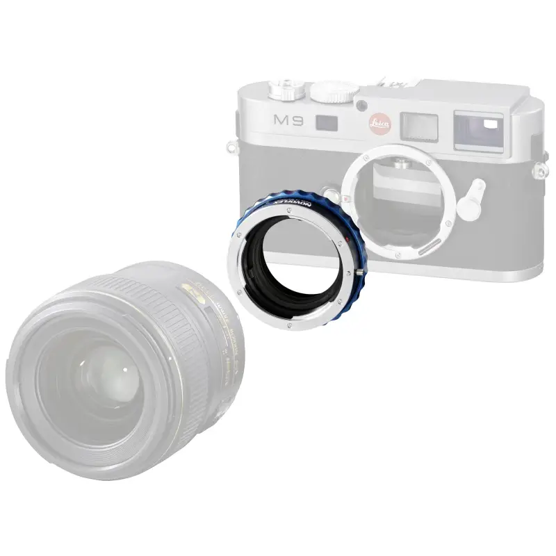 Novoflex adapter obiektyw Nikon FD na aparat Leica M
