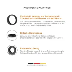 walimex pro T2 Lens to M42