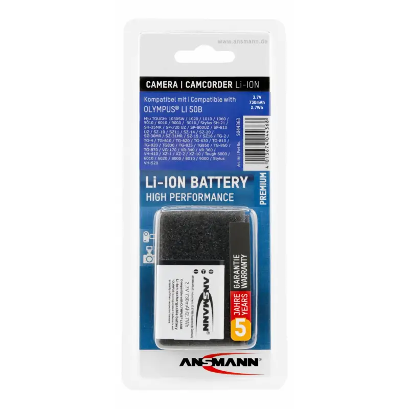 Ansmann A-Oly LI-50B
