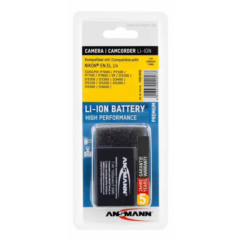 Ansmann A-Nik EN-EL14