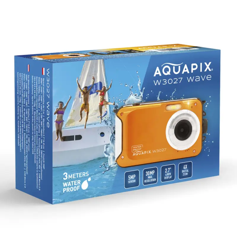 Easypix Aquapix W3027 Wave Orange