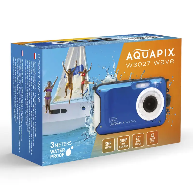 Easypix Aquapix W3027 Wave Marine Blue